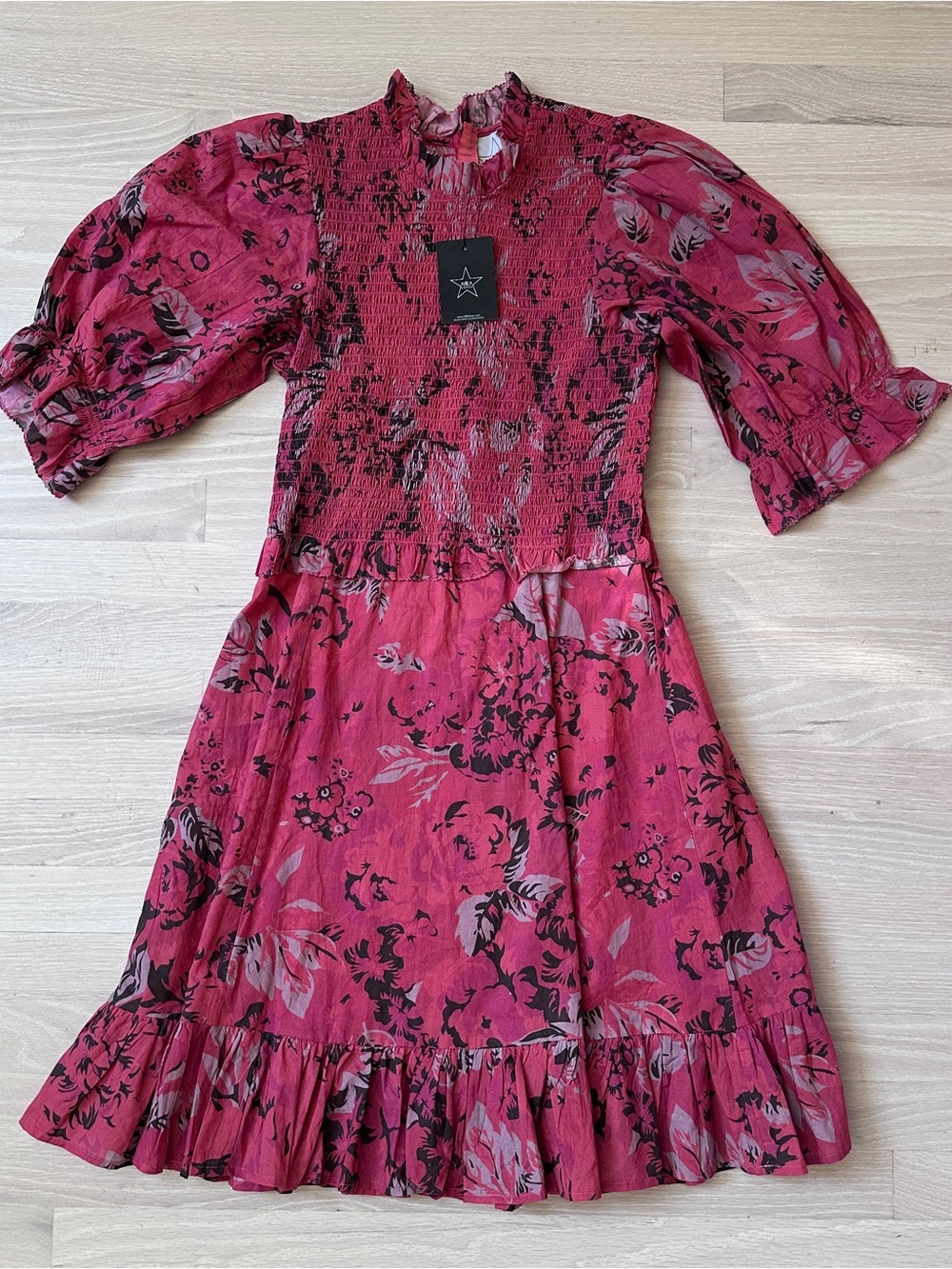 Area Stars Priya Smocked Floral Dress